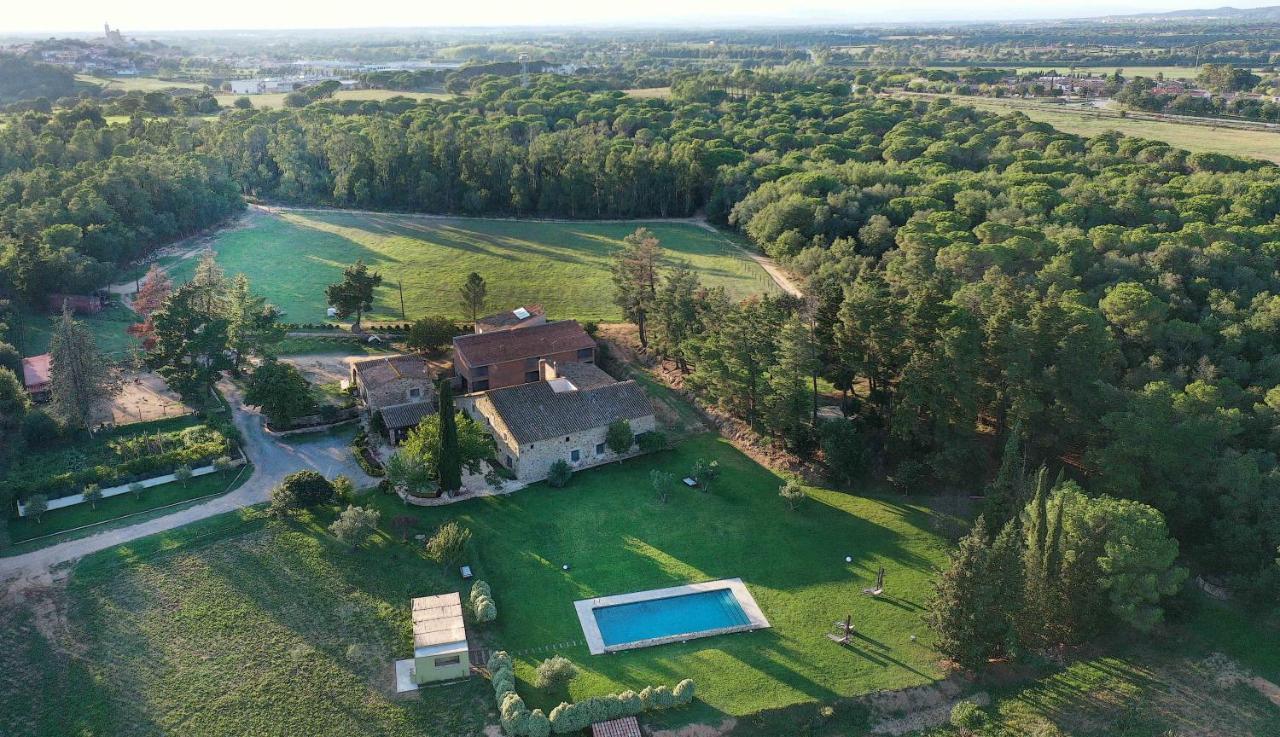 Mas Rauric Hotel Llagostera Eksteriør billede